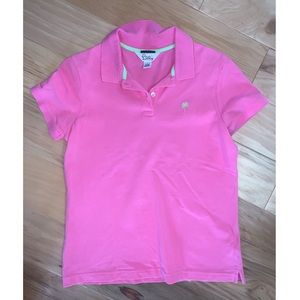 Lily Pulitzer Pink Polo
